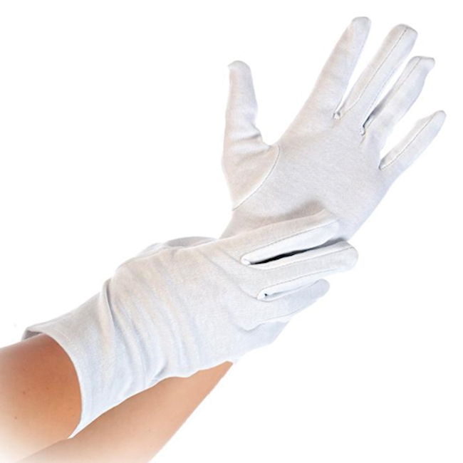 Cotton gloves, S